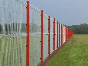 Секция забора 3д для загородного участка купить Москва